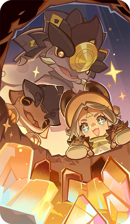 テペトル仔竜！お宝発見！