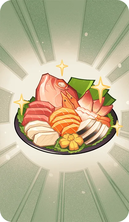 刺身の盛り合わせ