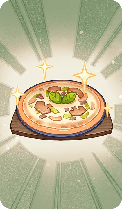 キノコピザ