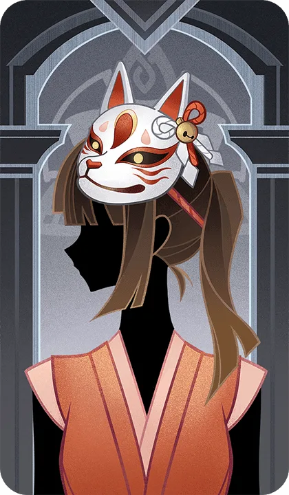 無常の面